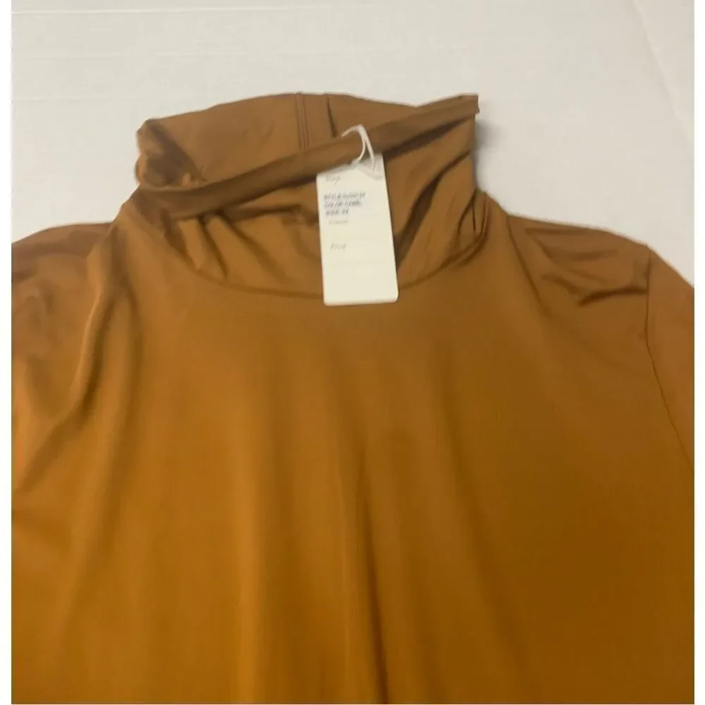 Mock Neck Long Sleeve Bodycon Jumpsuit